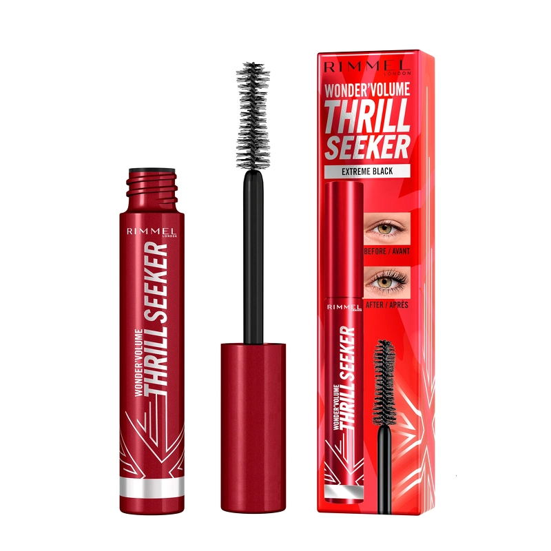 Rimmel Volume Thrill Seeker Mascara 8 Ml   01 Sort