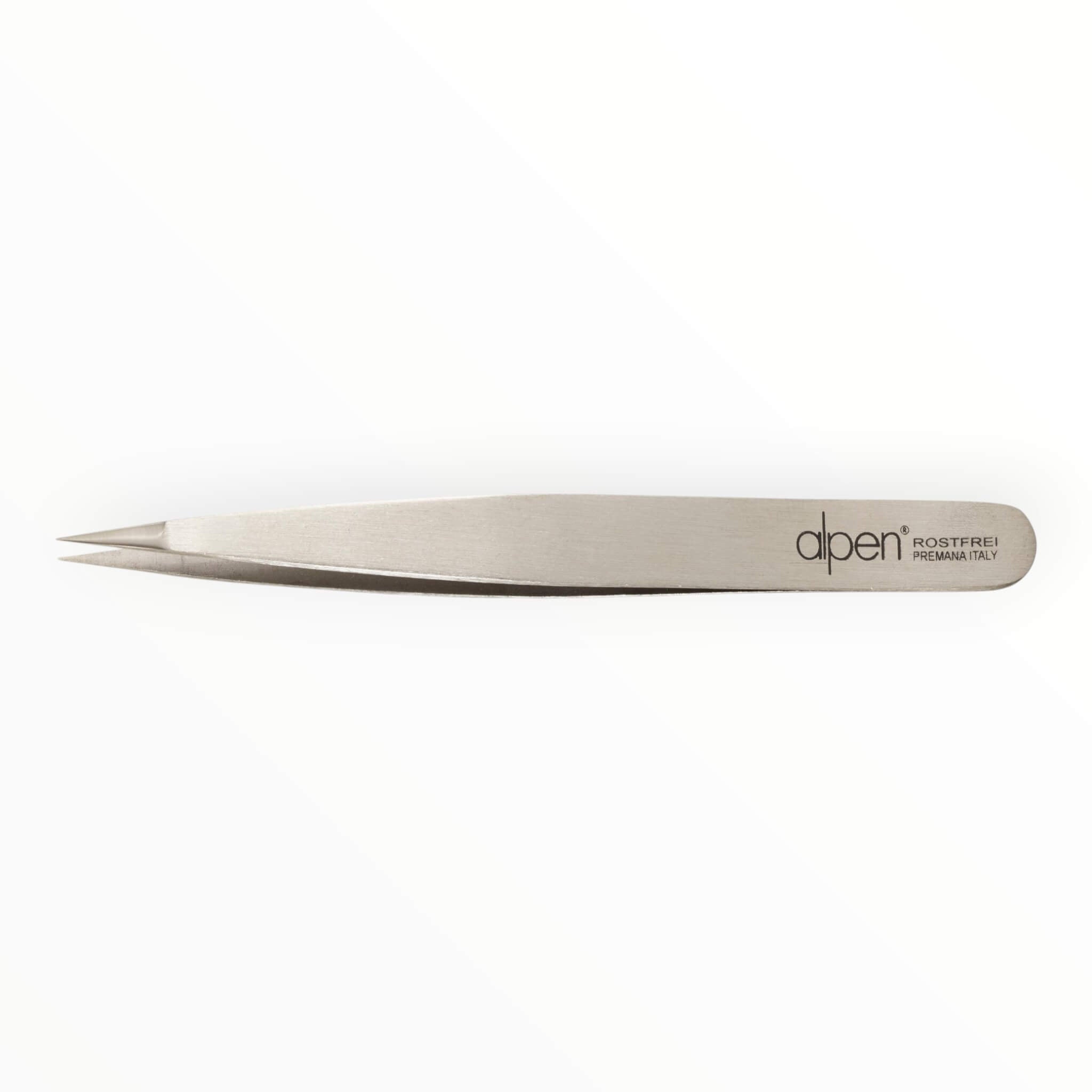 Alpen Pincet  Spids  Rustfrit Stål  10 Cm
