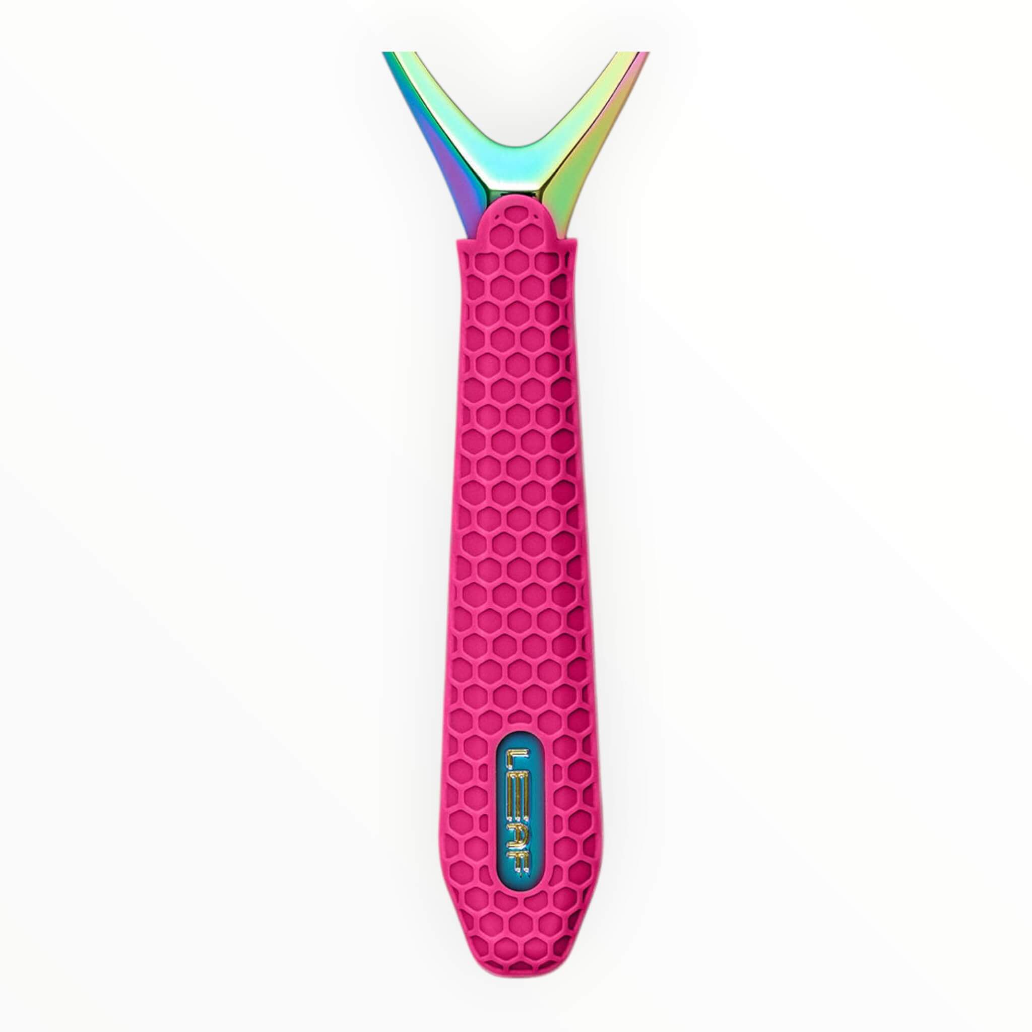 Leaf Shave Grip Sleeve Leaf Two Fuchsia