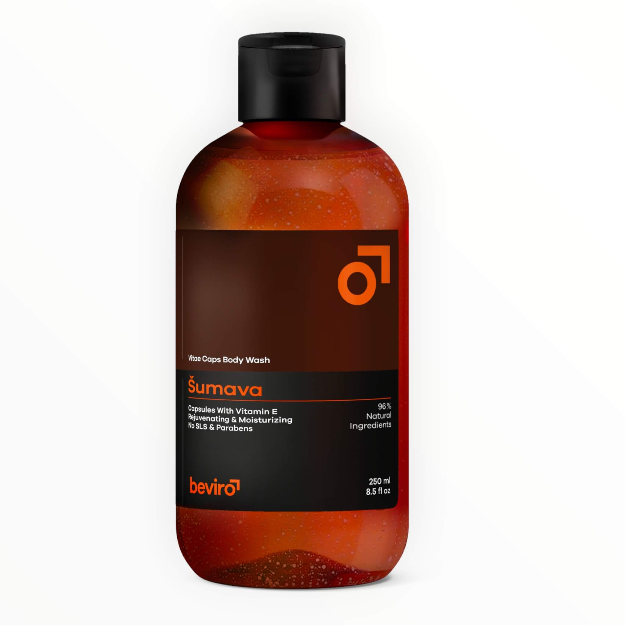 Beviro Natural Body Wash å Umava 250 Ml