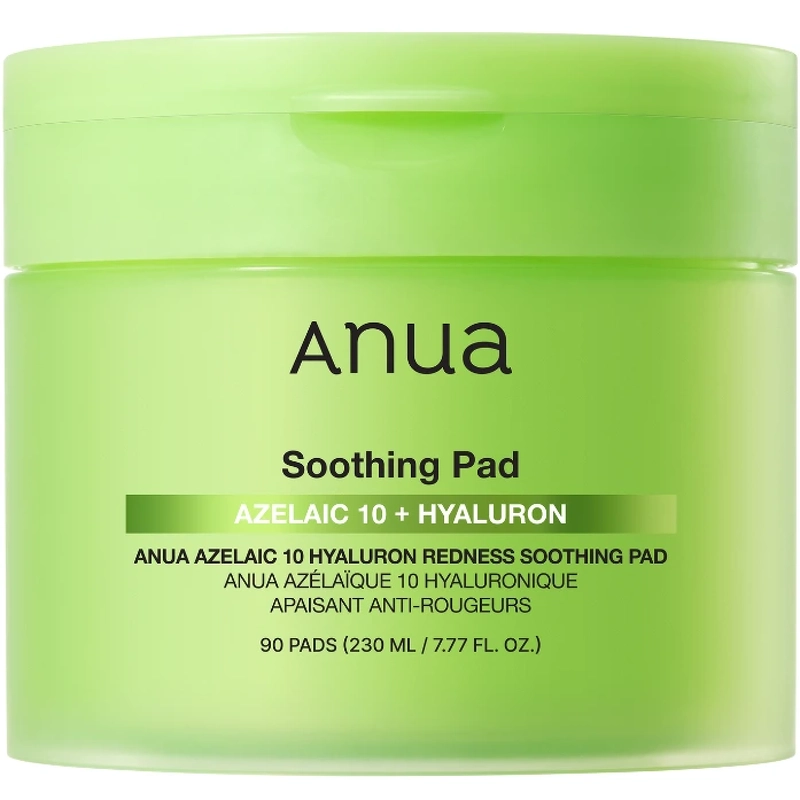 Anua Azelaic 10 Hyaluron Redness Soothing Pad 90 Pieces