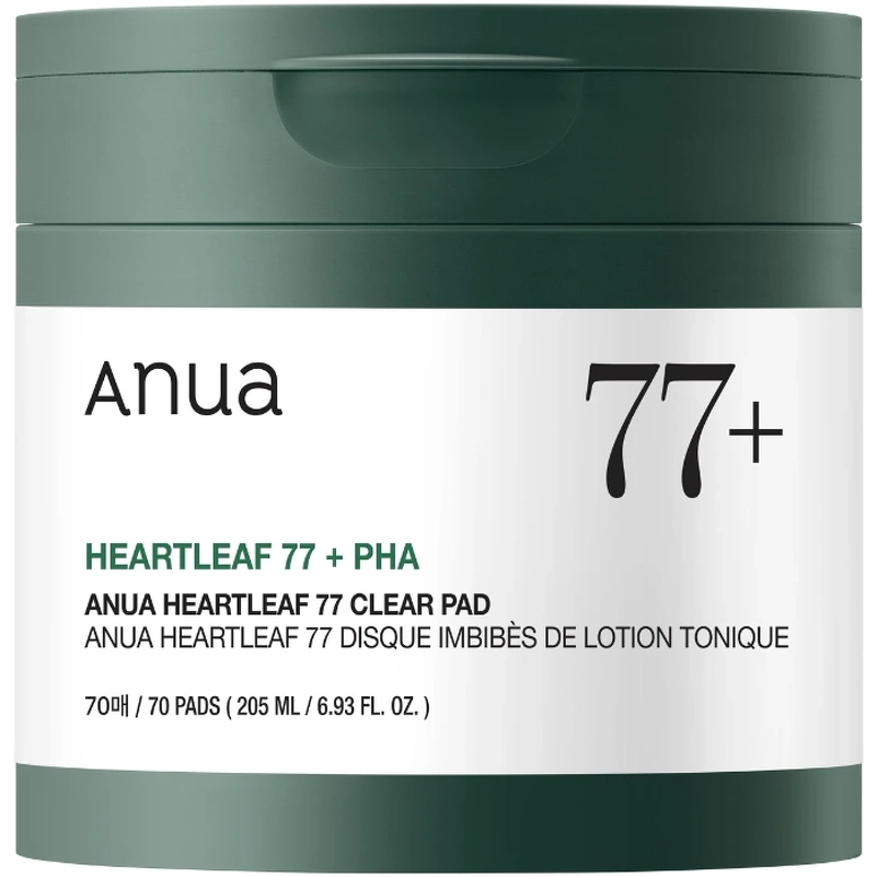 Anua Heartleaf 77 Clear Pads 70 Pieces