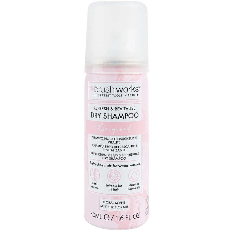 Brushworks Refresh Revitalise Floral Dry Shampoo 50 Ml