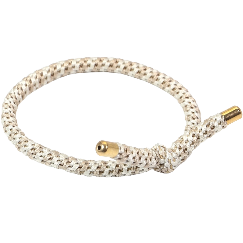 By Stær Katya Hairtie   Beige White