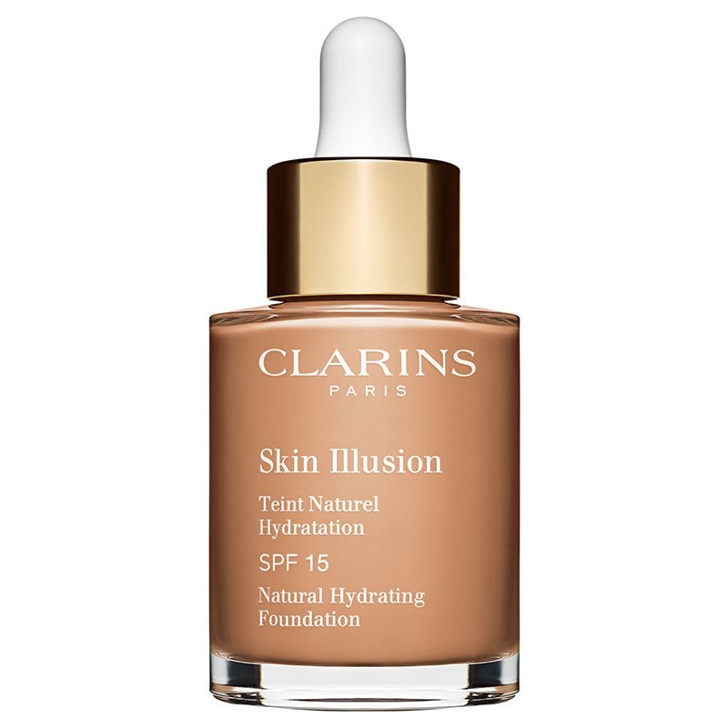 Clarins Skin Illusion Natural Hydrating Foundation Spf15 30 Ml 112 Amber