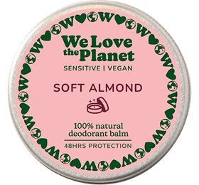 We Love The Planet Deodorant Balm Soft Almond Sensitive 35g