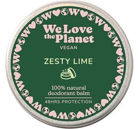 We Love The Planet Deodorant Balm Zesty Lime 35g