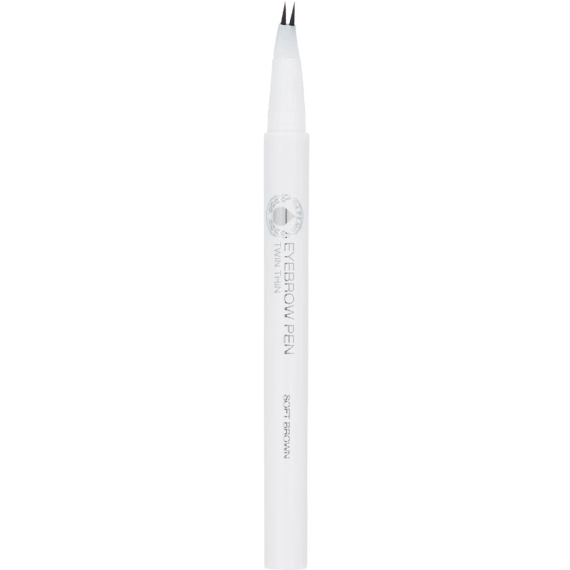 Depend Cosmetic Pe Eyebrow Pen Twin Thin 0 55 Gr    Soft Brown