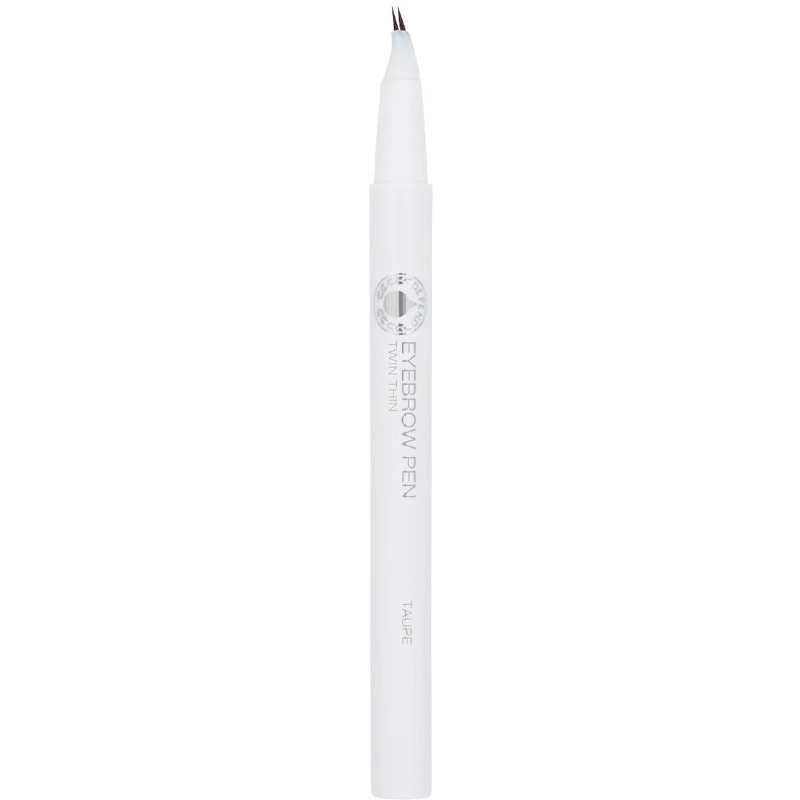 Depend Cosmetic Pe Eyebrow Pen Twin Thin 0 55 G   Taupe