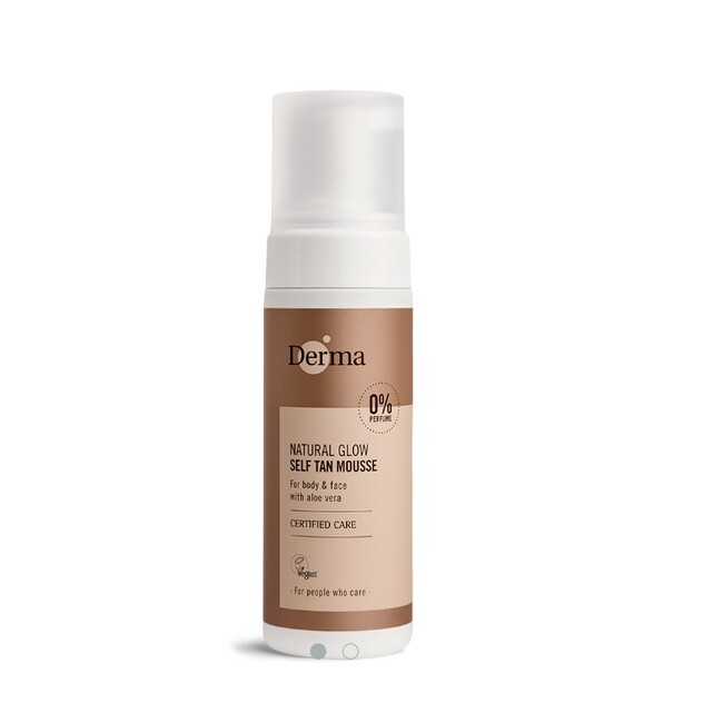 Derma   Natural Glow Self Tan Mousse   150 Ml