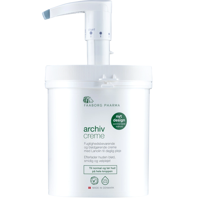 Faaborg Pharma Archiv Creme 1000 Ml