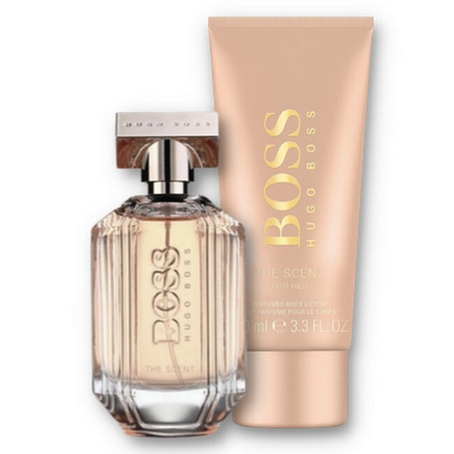 Hugo Boss The Scent For Her Gaveæske 50 Ml Edp Body Lotion 75 Ml