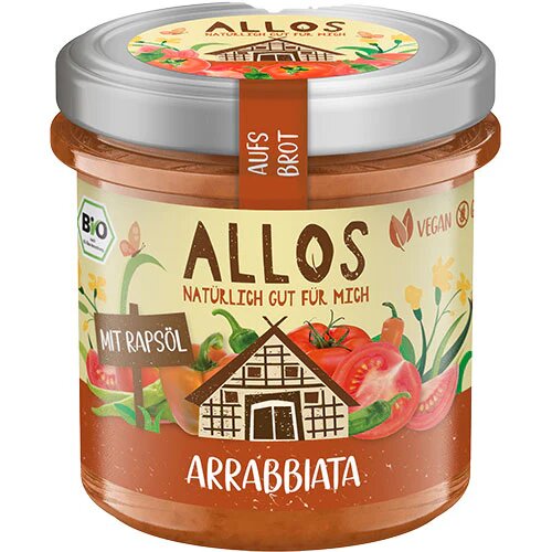 Smørepålæg ø Aufs Brot Arrabbiata   140 Gram