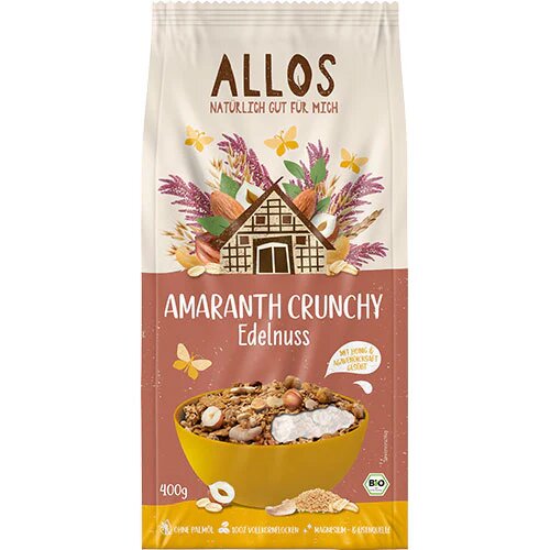 Amarant Granola M  Nødder øko    400 Gram