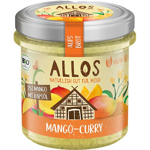 Smørepålæg ø Aufs Brot Mango   140 Gram