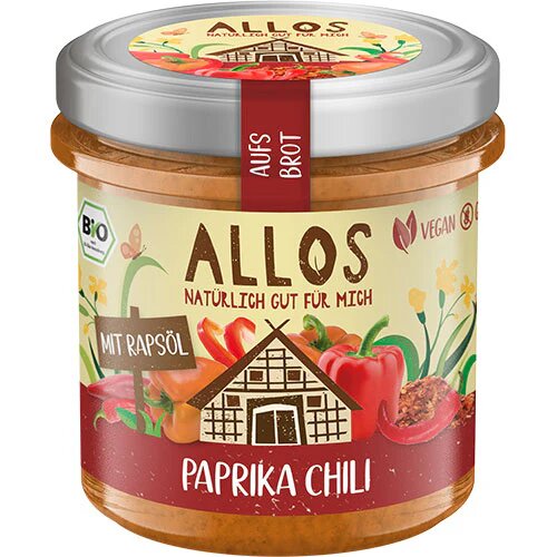 Smørepålæg ø Aufs Brot Peberfrugt  Chili   140 Gram