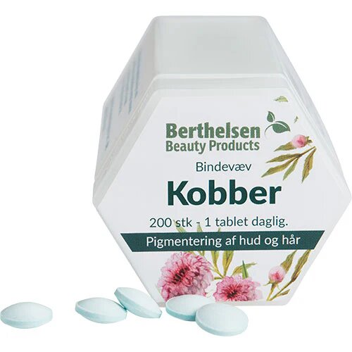Kobber Berthelsen 200 Tabletter