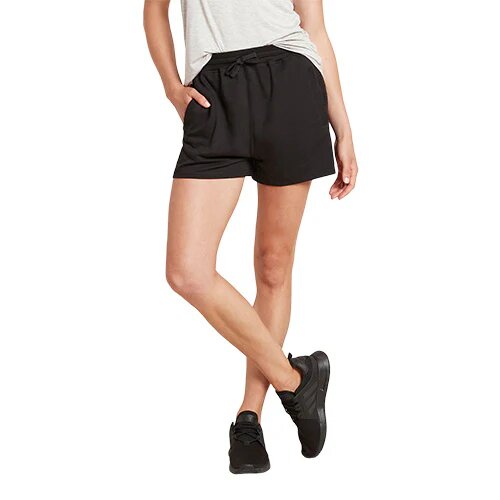Women S Weekend Sweat Short Black Str Xs