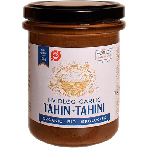Tahin Hvidløg økologisk 190 G