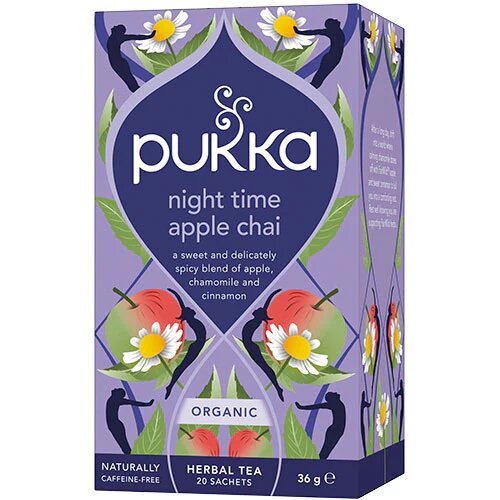 Night Time Apple Chai Te økologisk 20 Breve