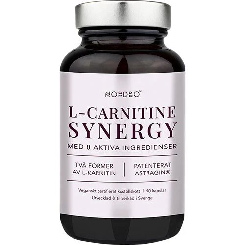 Nordbo L Carnitine Synergy 90 Kapsler