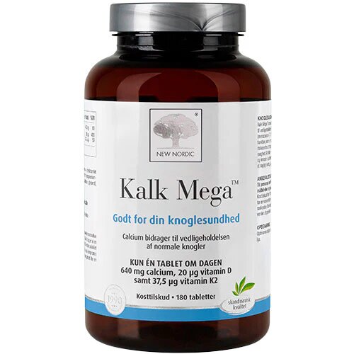 Kalk Mega   180 Tabletter