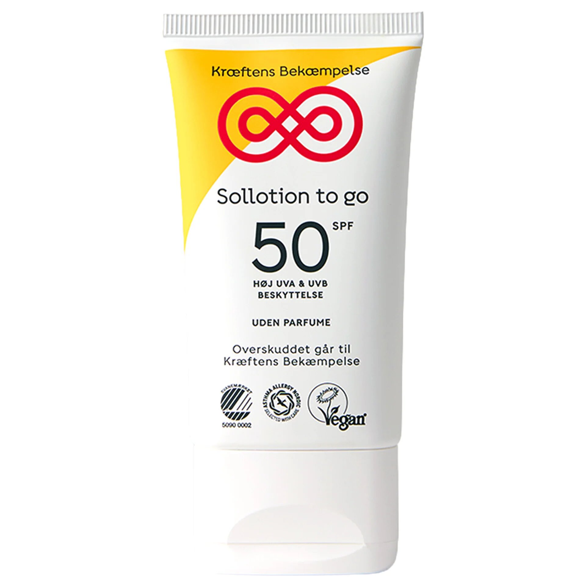 Kræftens Bekæmpelse Sollotion Spf50 To Go 50 Ml