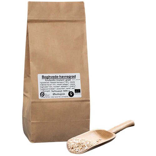 Aurion Boghvedehavregrød øko    600 Gram
