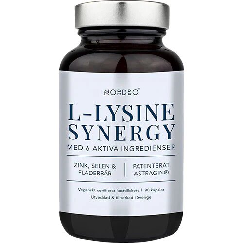 Nordbo L Lysine Synergy 90 Kapsler