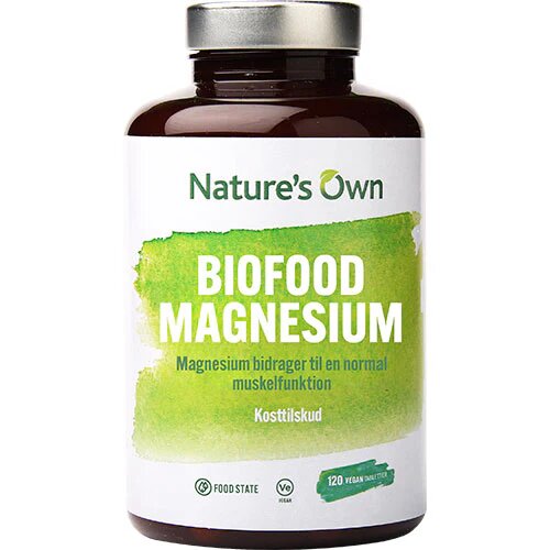 Biofood Magnesium 120 Tabletter