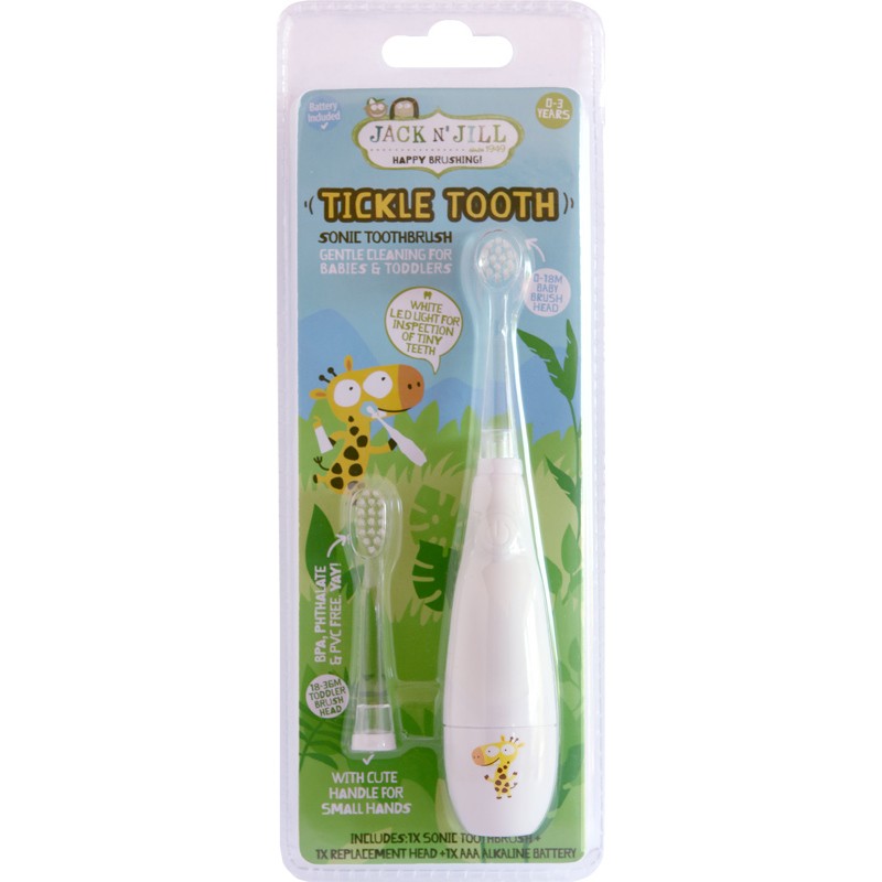 Jack N Apos  Jill Tickle Tooth Sonic Toothbrush 0   3 Years