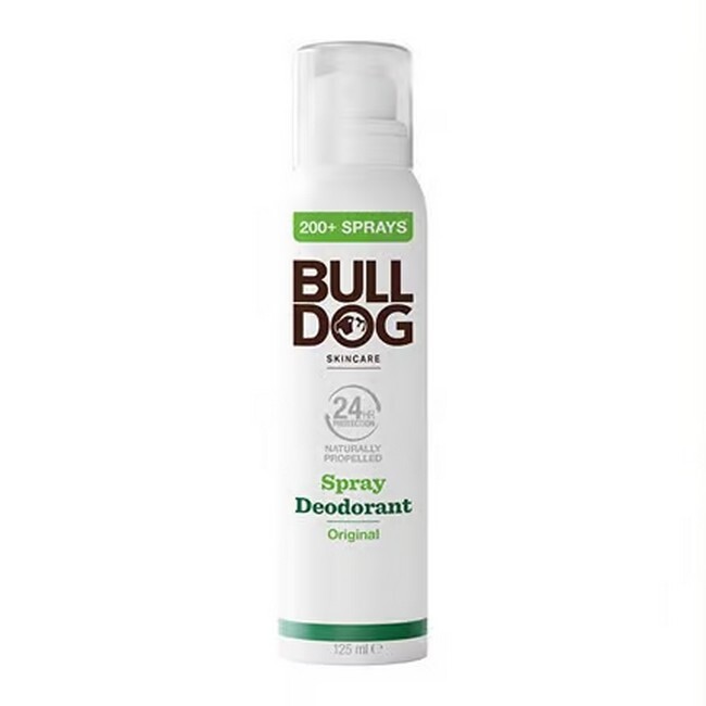 Bulldog Skincare Men   Original Spray Deodorant   125 Ml