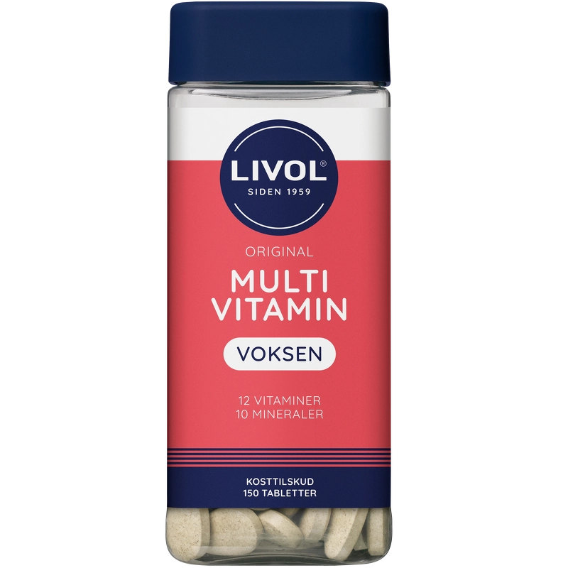 Livol Multivitamin Voksen 150 Pieces