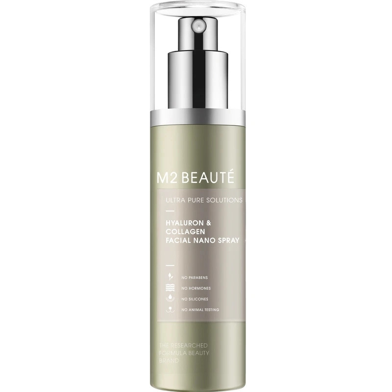 M2 Beaute Ultra Pure Solutions Hyaluron   Collagen Facial Nano Spray 75 Ml