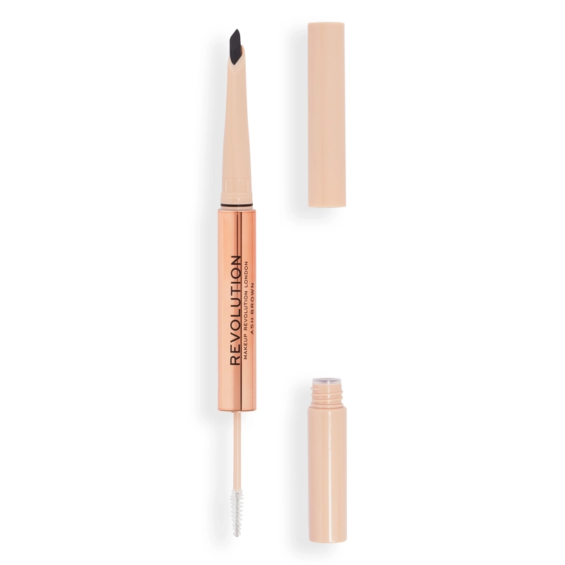 Makeup Revolution Fluffy Brow Filter Duo 1 Ml Ash Brown