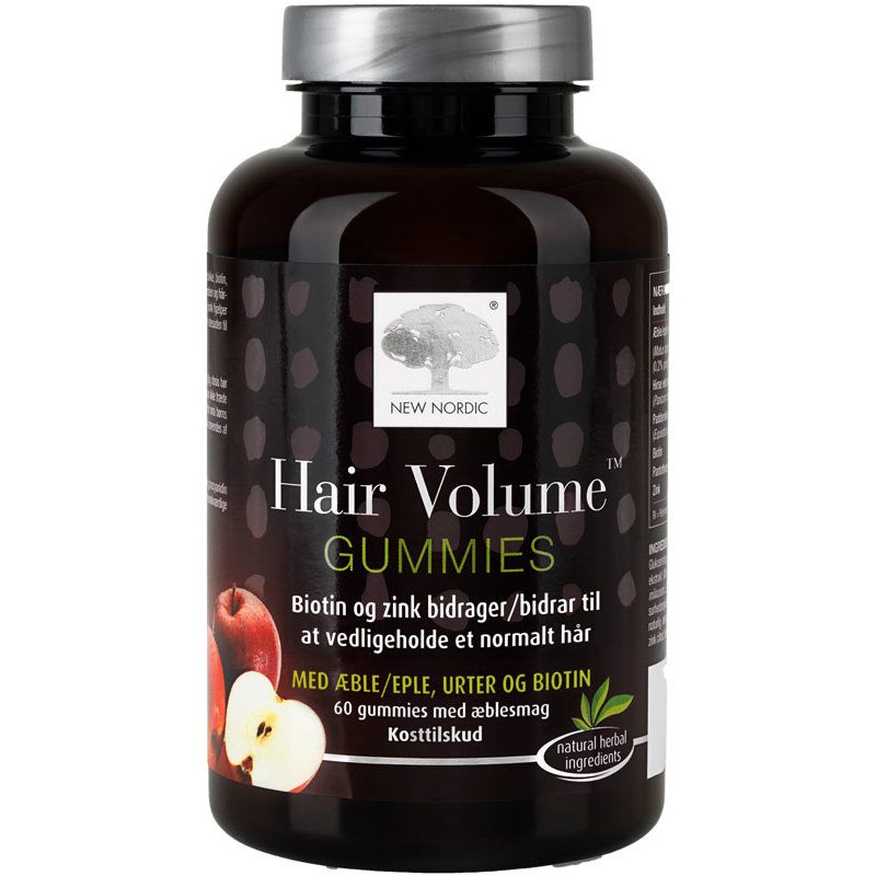 New Nordic Hair Volume Gummies 60 Pieces