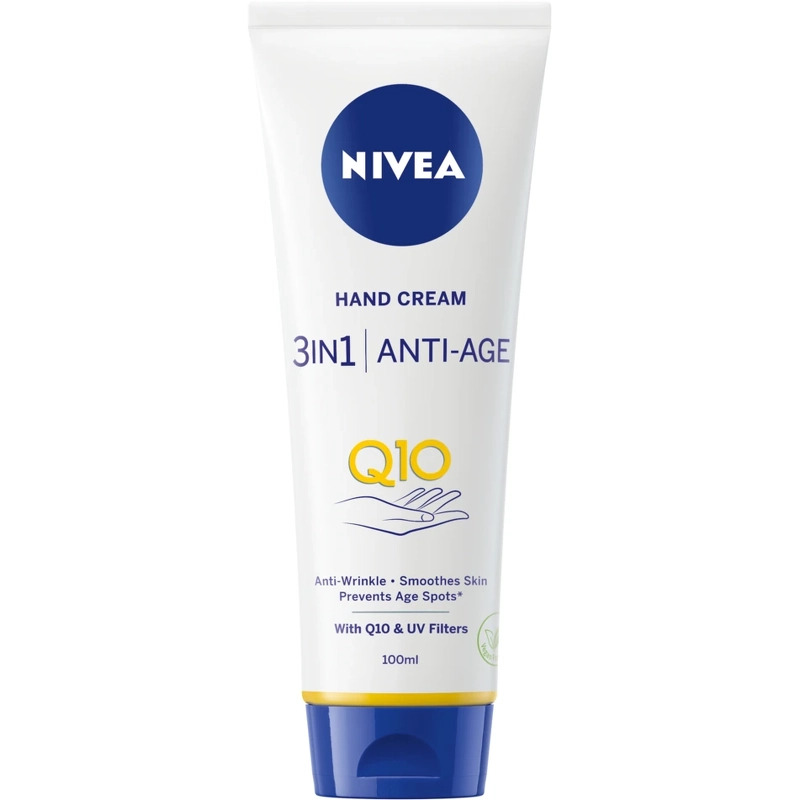 Nivea 3 In 1 Anti Age Q10 Hand Cream 100 Ml