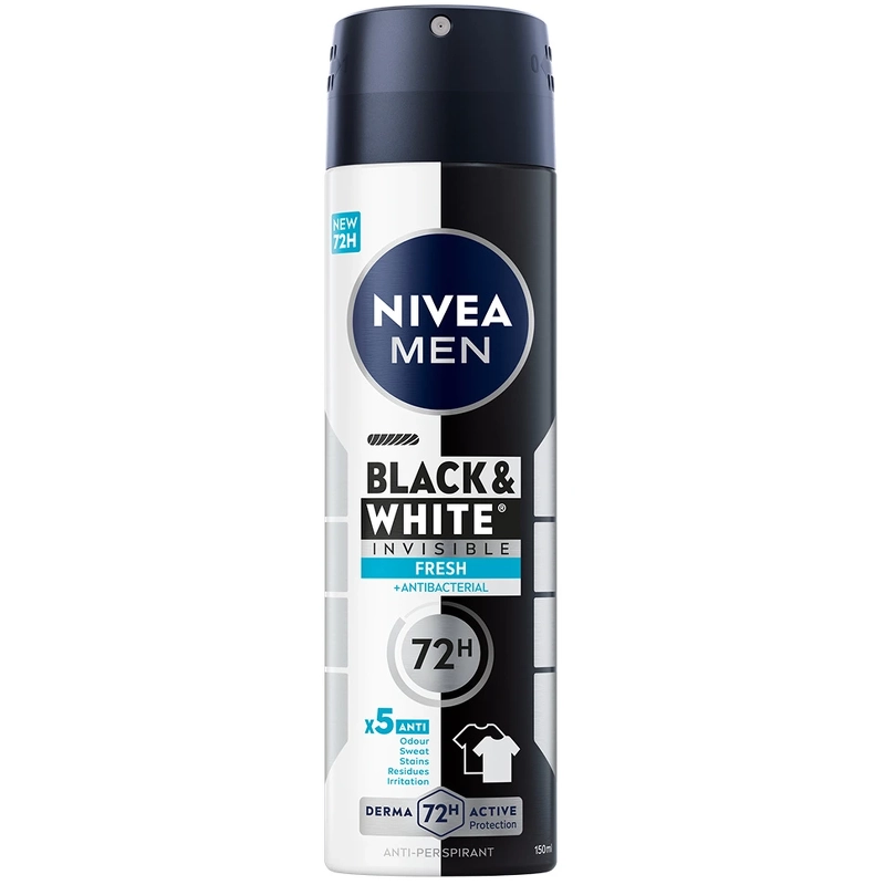 Nivea Sort White Fresh Male Spray 150 Ml