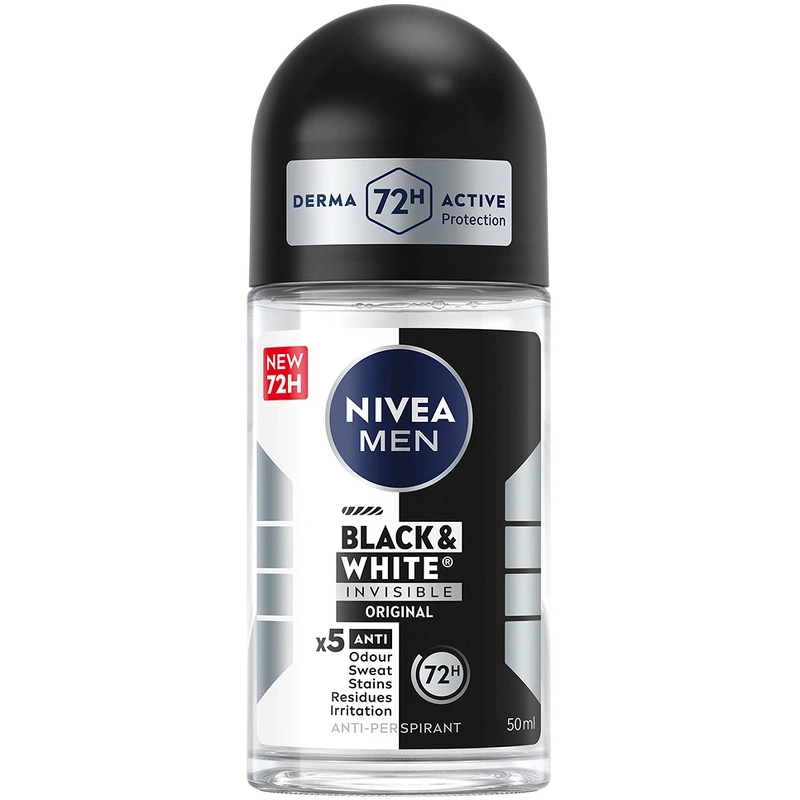 Nivea Sort White Original Male Roll On 50 Ml