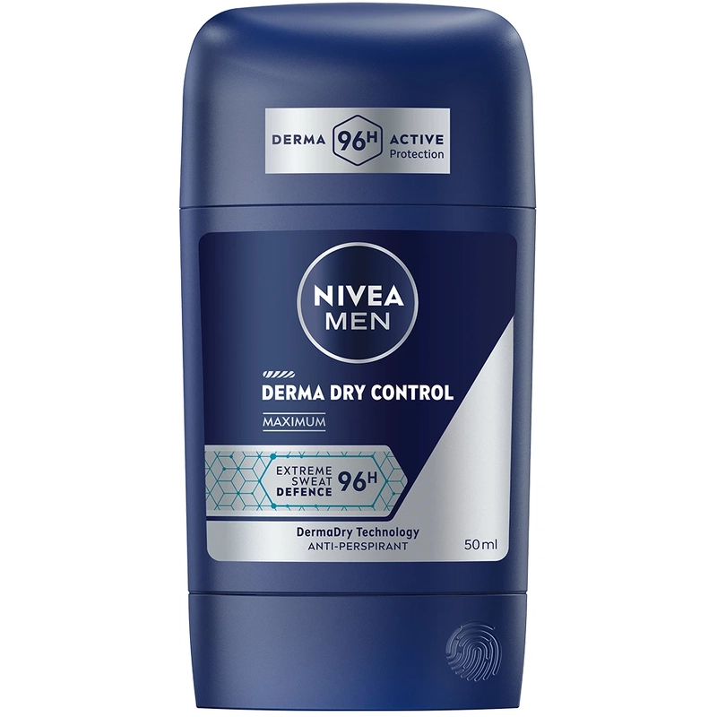 Nivea Derma Dry Control Maximum Male Stick 50 Ml