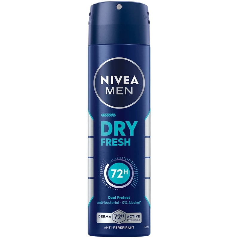 Nivea Dry Fresh Men Spray 150 Ml