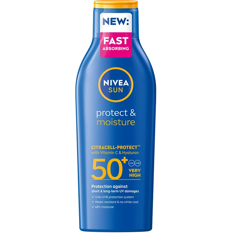 Nivea Sun Protect   Moisture Sun Lotion Spf 50  200 Ml