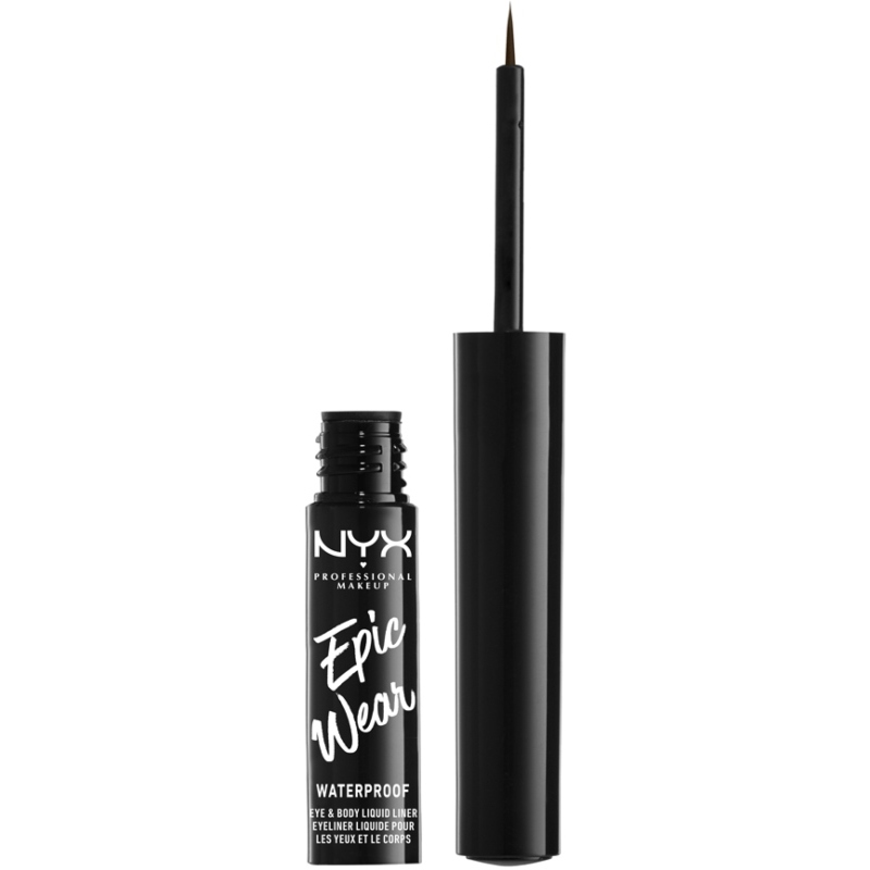 Nyx Professional Makeup Epic Wear Semi Permanent Liquid Liner 3 5 Ml   Brown