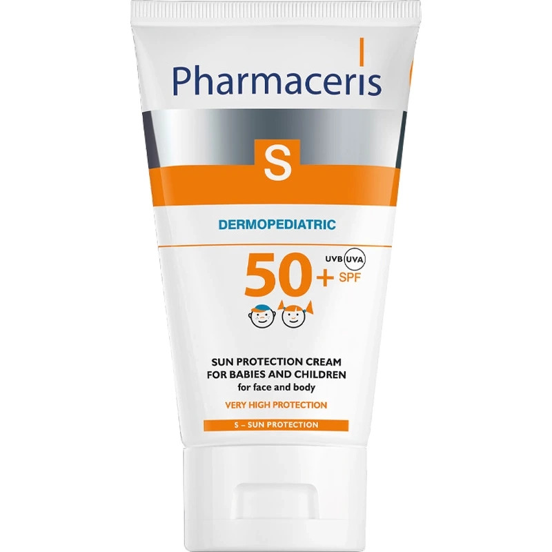 Pharmaceris S Dermopediatric Sun Protection Cream Face Body Spf 50 125 Ml