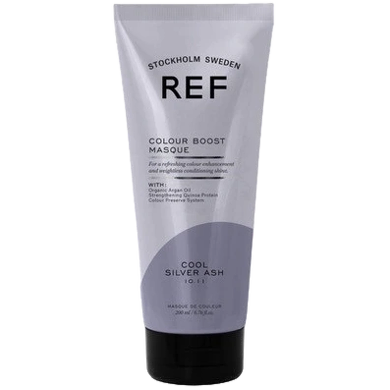 Ref  Ref Colour Boost Masque   Cool Silver Ash   Ash Brown 200 Ml   Ash Brown