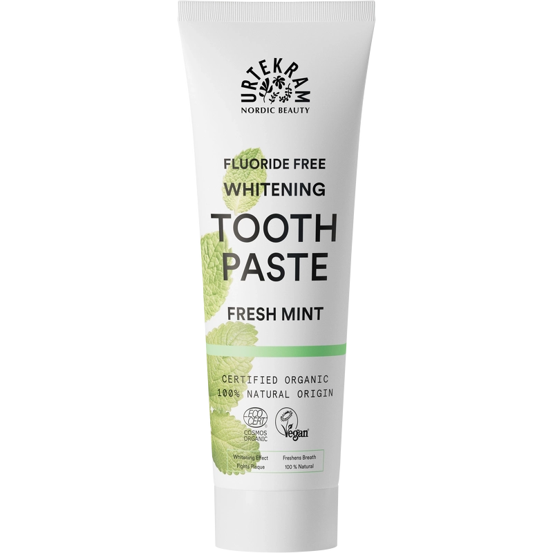Urtekram Whitening Toothpaste Fresh Mint 75 Ml