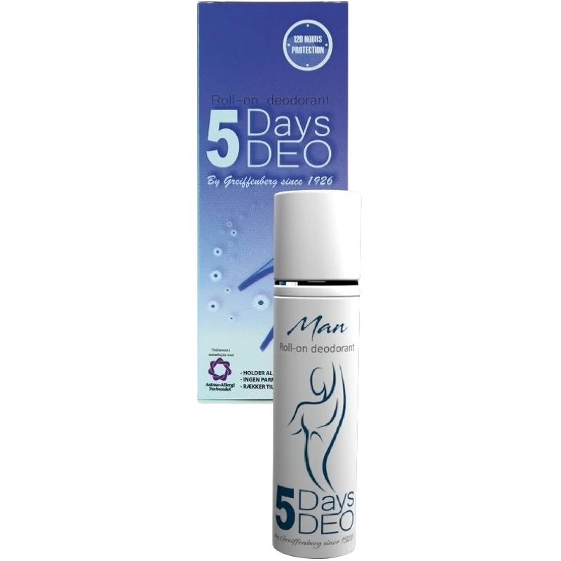 5 Days Deo Roll On Deodorant   Men 30 Ml