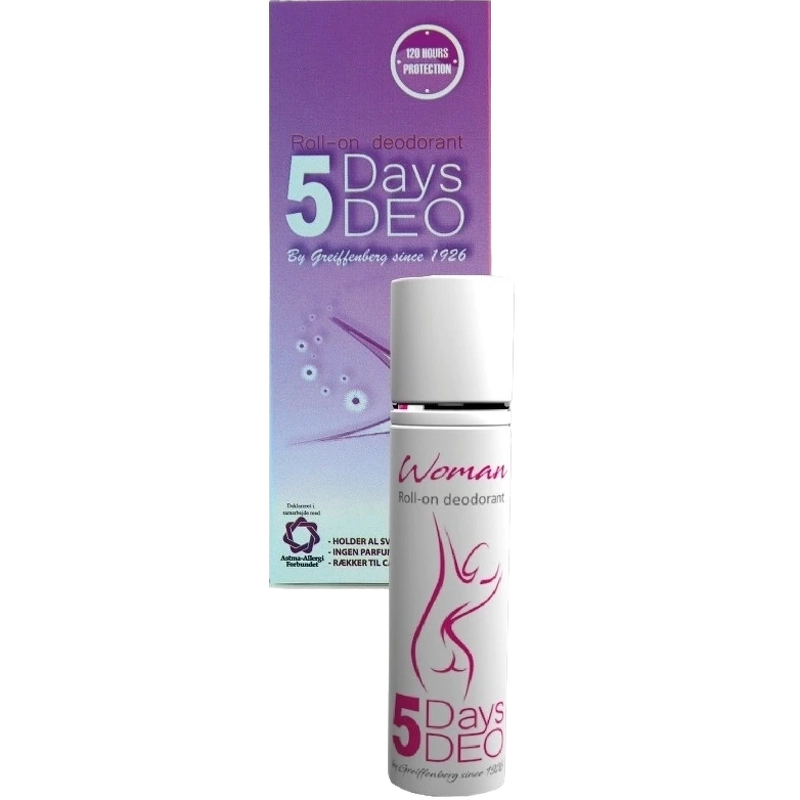 5 Days Deo Roll On Deodorant   Women 30 Ml