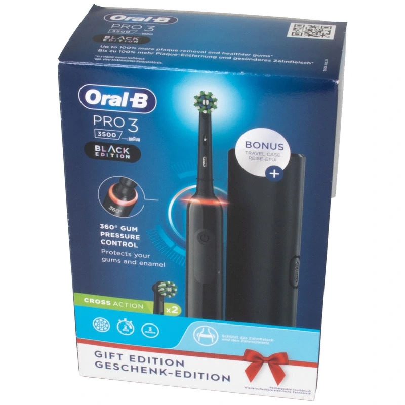 Oral B Pro 3500 Sort With Travel Case Gift Set Limited Edition
