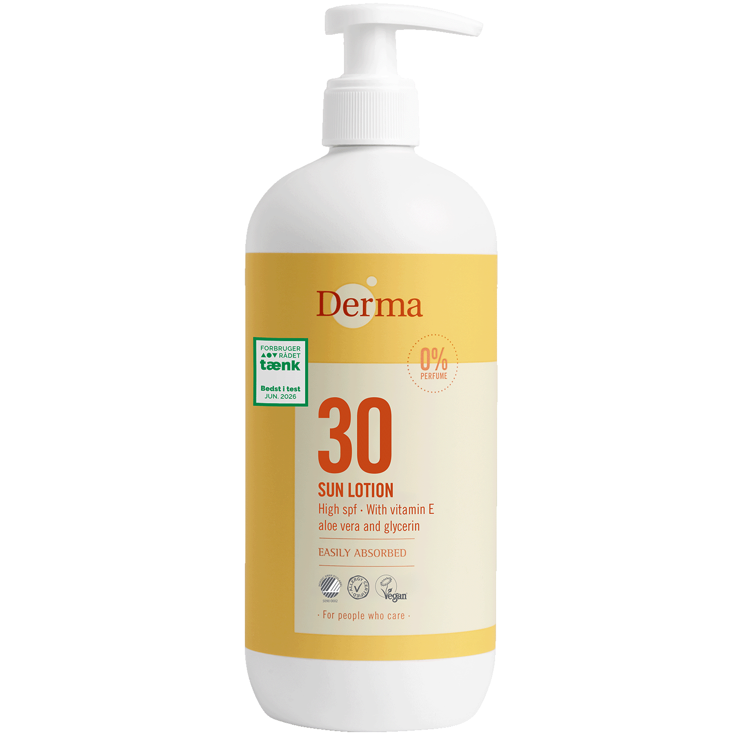 Derma Sollotion Spf30  500 Ml    Vandfast Solcreme